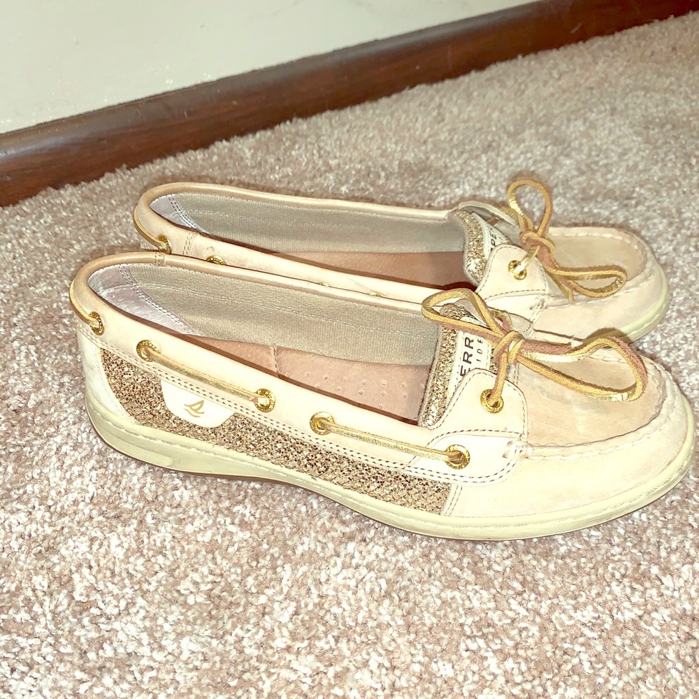 Sequin Sperry Boat Shoes